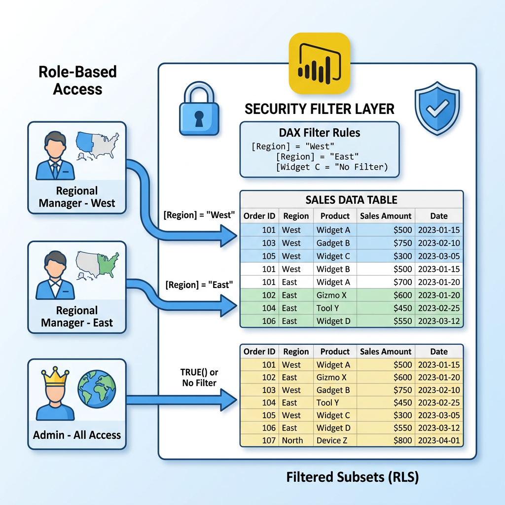 Set Power BI Row-Level Security to SAP Cost Center