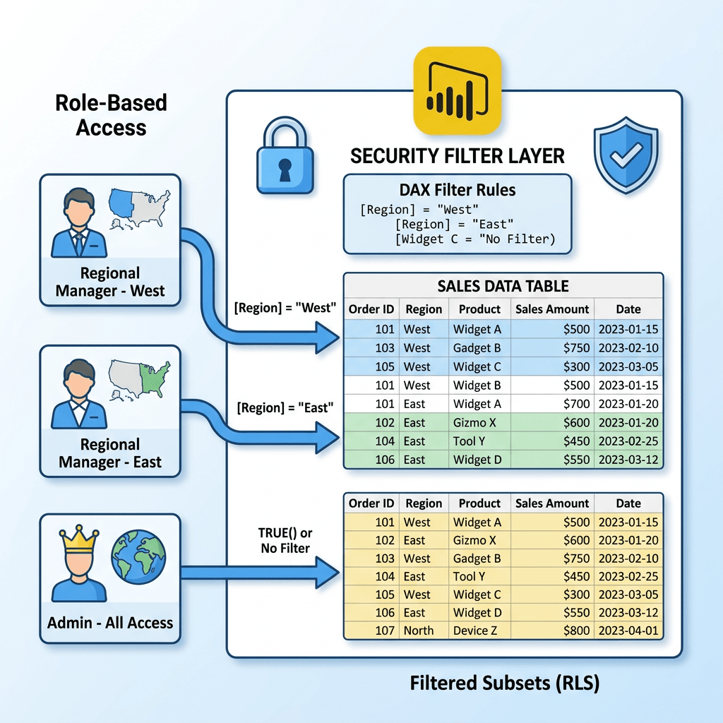 Set Power BI Row-Level Security to SAP Cost Center