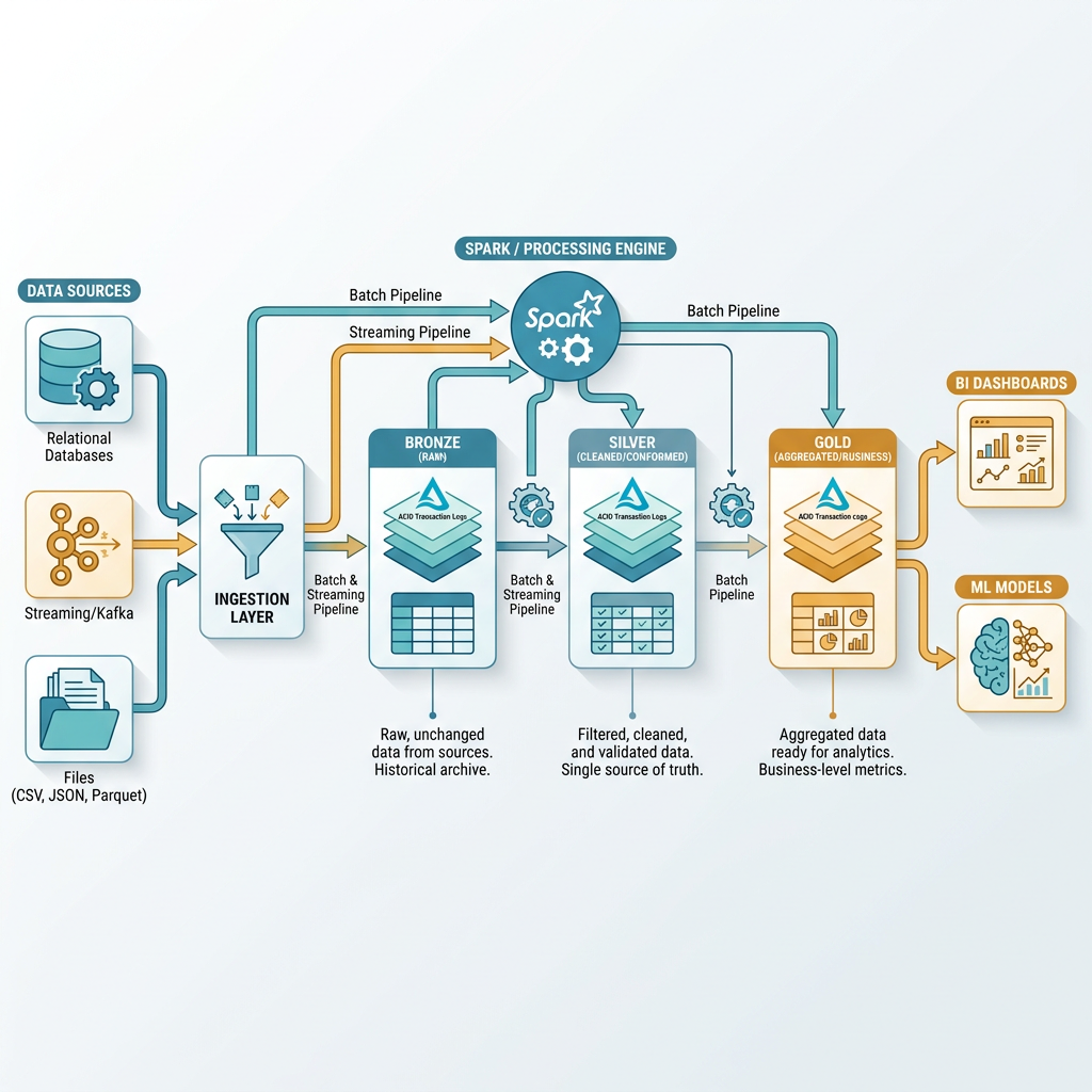 Delta Lake Table Processing Framework